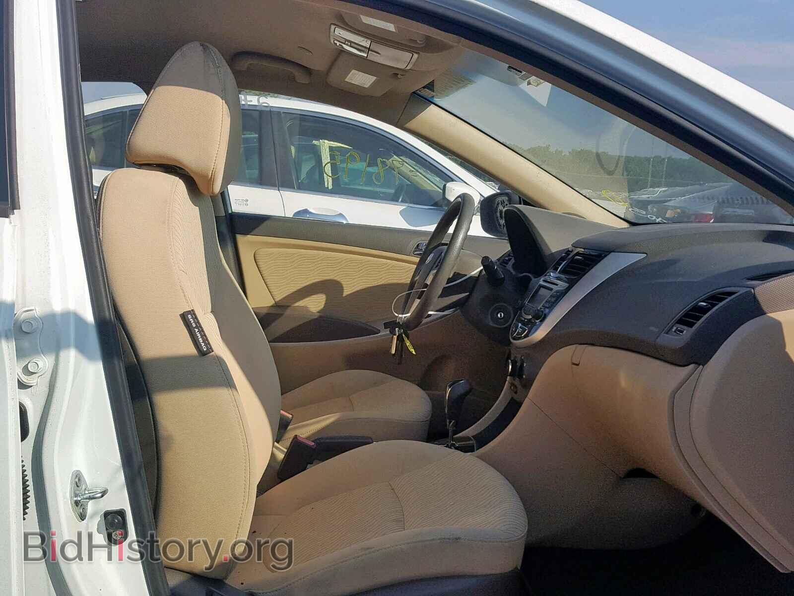 2012 HYUNDAI ACCENT - VIN: KMHCU4AE8CU092910 - Фото 5