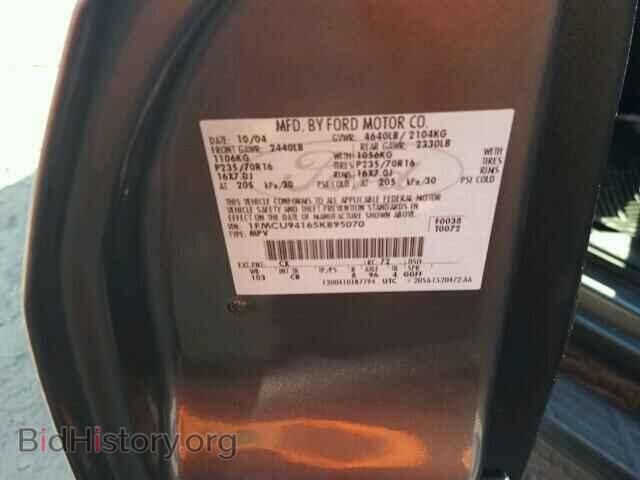 2005 FORD ESCAPE - VIN: 1FMCU94165KB95070 - Фото 10