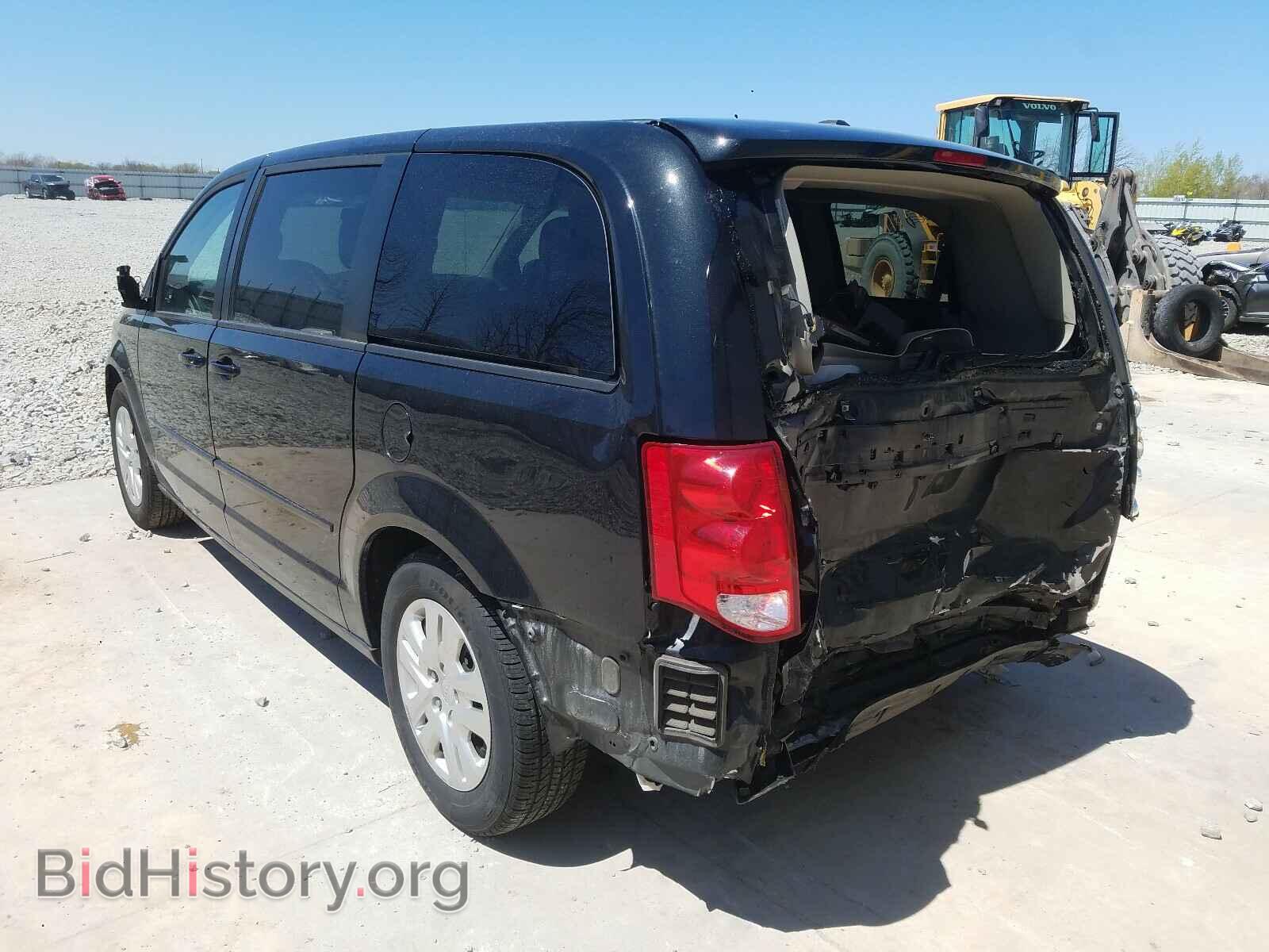 2016 DODGE CARAVAN - VIN: 2C4RDGBG5GR398966 - Фото 3