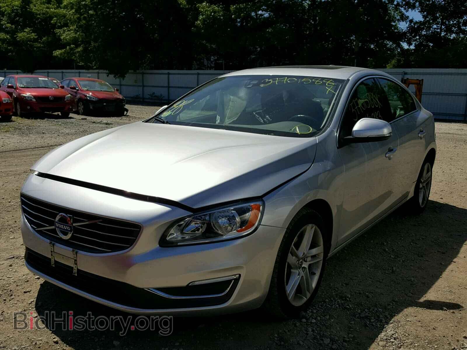 2014 VOLVO S60 - VIN: YV1612FH4E1284468 - Фото 2