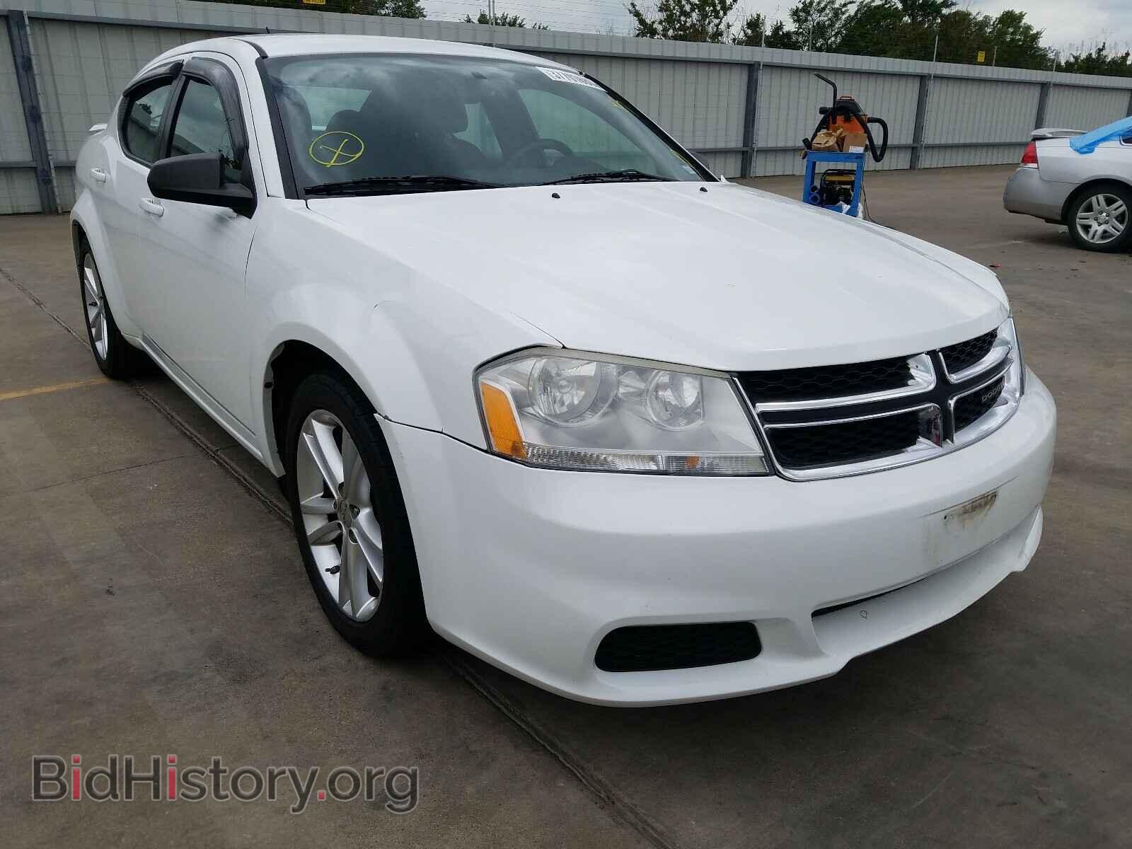 Photo 1C3CDZAG8CN254620 - DODGE AVENGER 2012