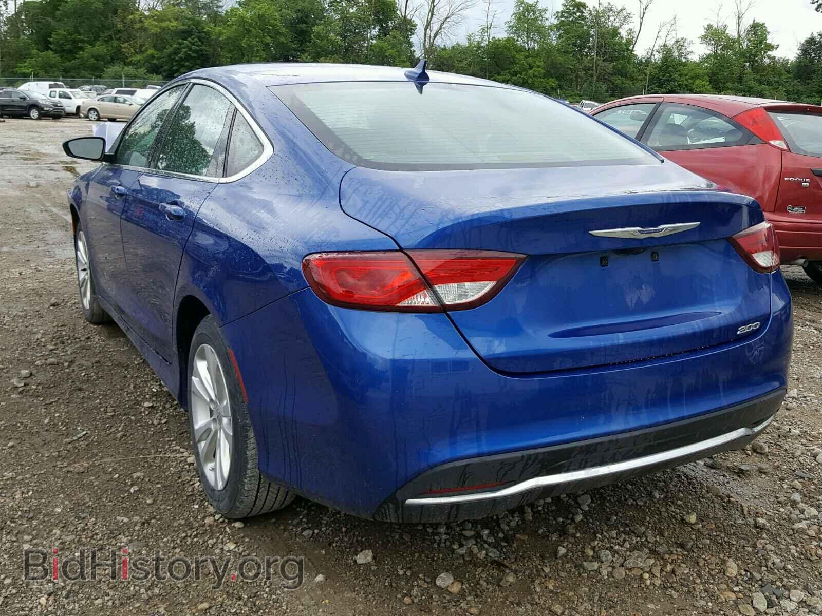 2016 CHRYSLER 200 - VIN: 1C3CCCAB2GN115285 - Фото 3