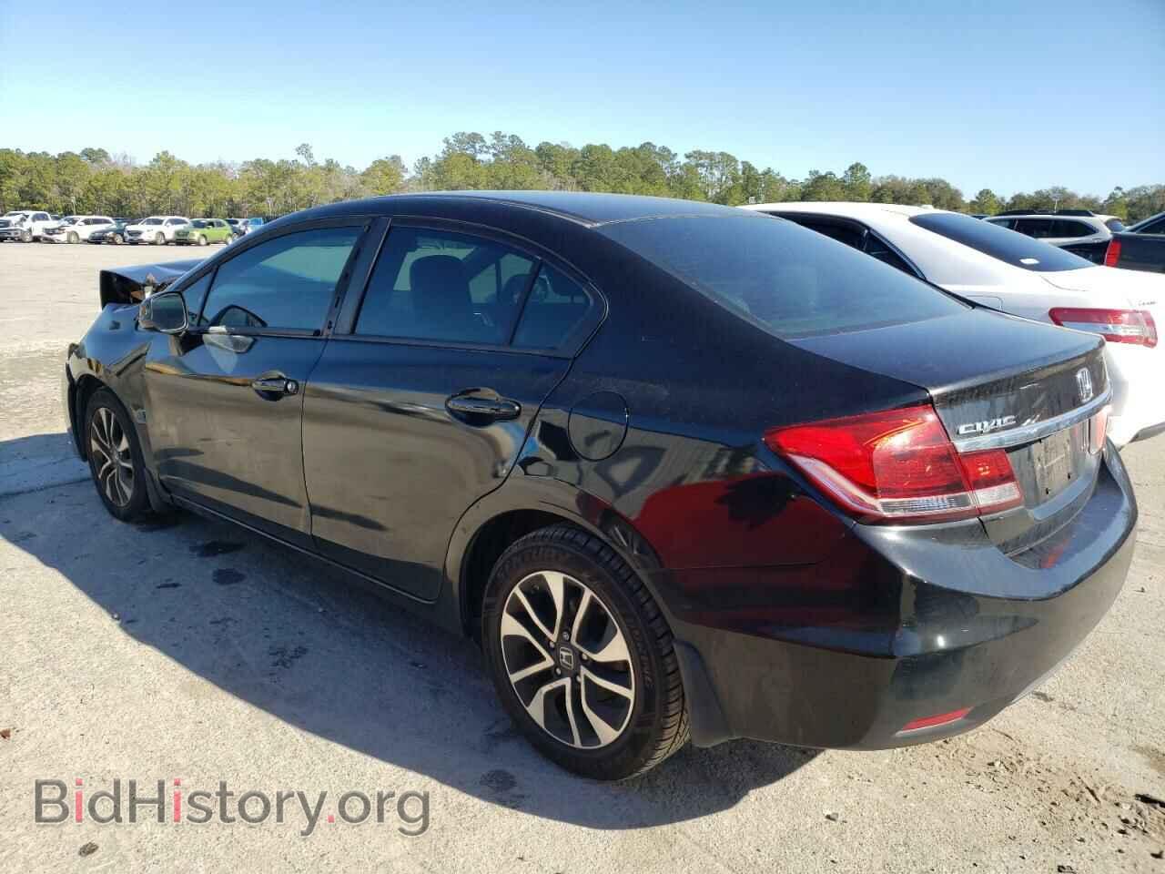 2013 HONDA CIVIC - VIN: 2HGFB2F86DH524639 - Фото 2