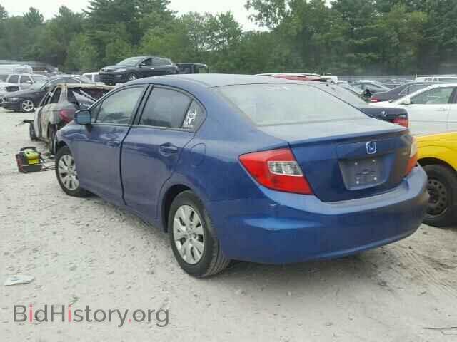 2012 HONDA CIVIC - VIN: 2HGFB2F55CH515029 - Фото 3