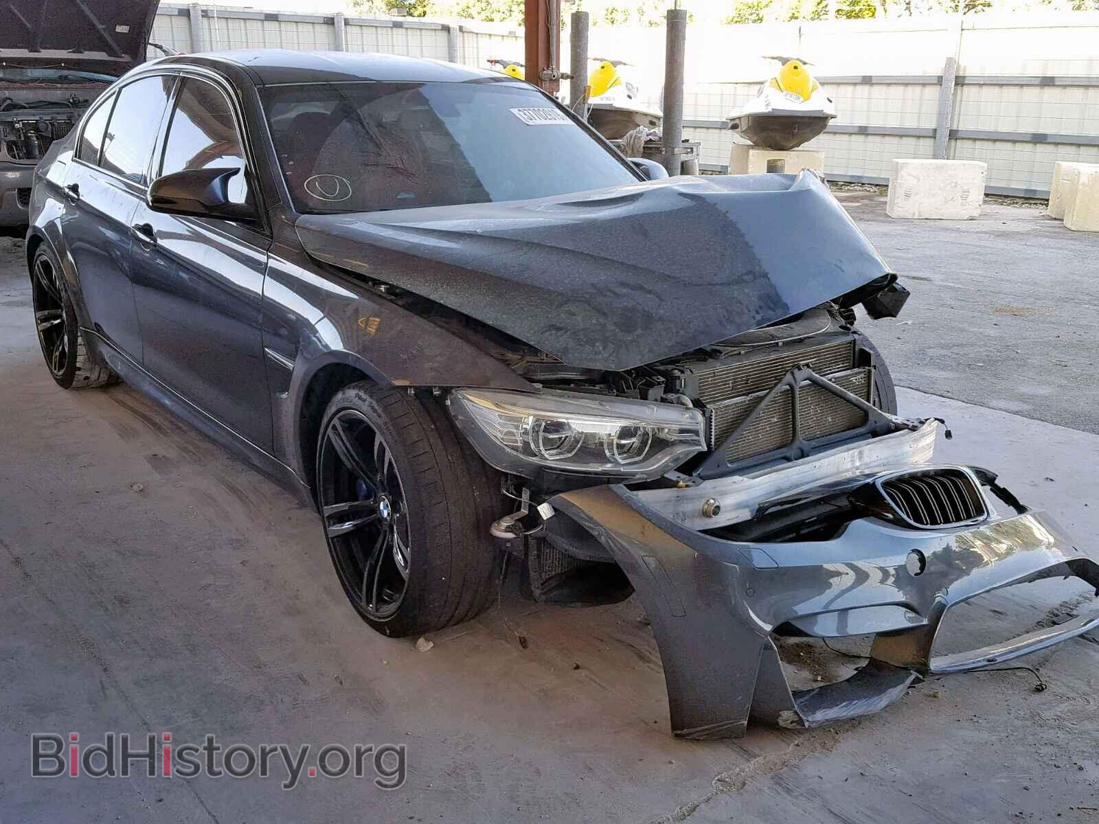 Фотография WBS8M9C52GP966640 - BMW M3 2016