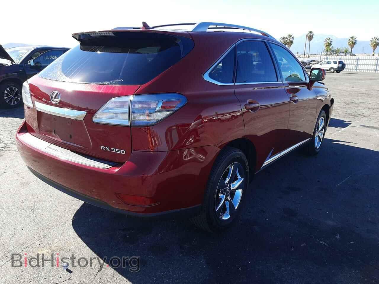 2011 LEXUS RX350 - VIN: 2T2ZK1BA9BC057542 - Фото 4