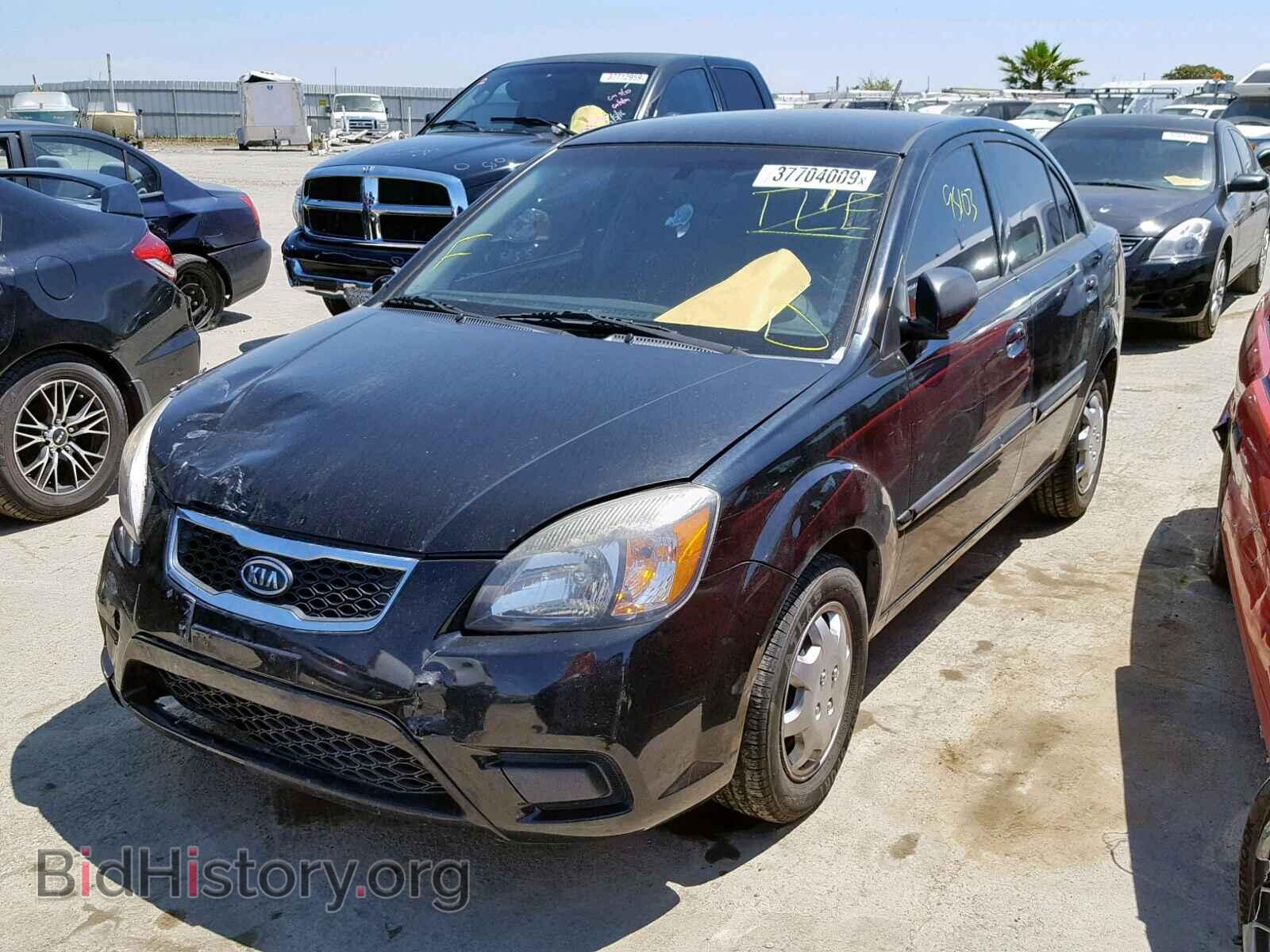 2011 KIA RIO BASE - VIN: KNADH4A37B6848481 - Фото 2