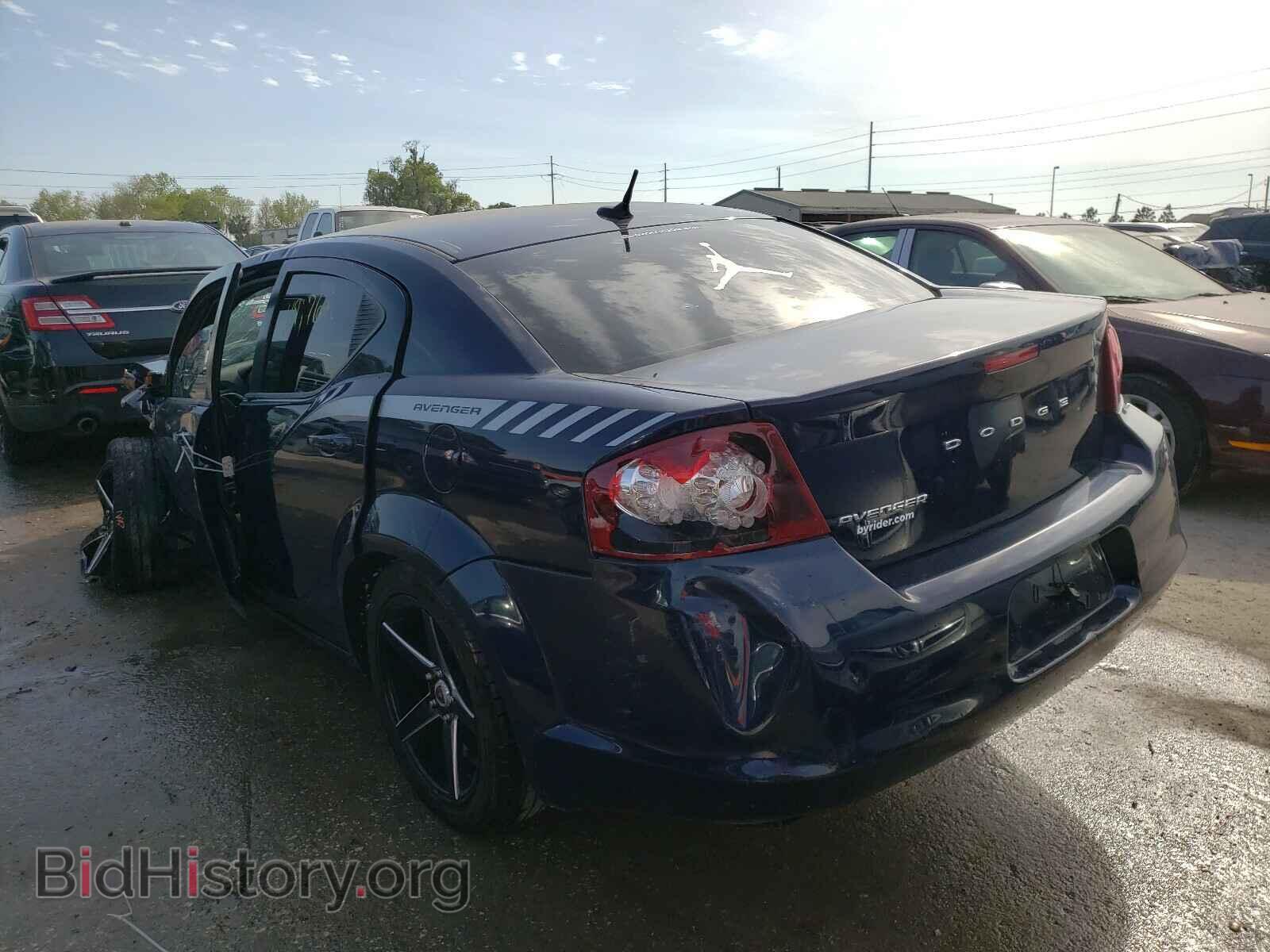 2014 DODGE AVENGER - VIN: 1C3CDZAB2EN105188 - Фото 3