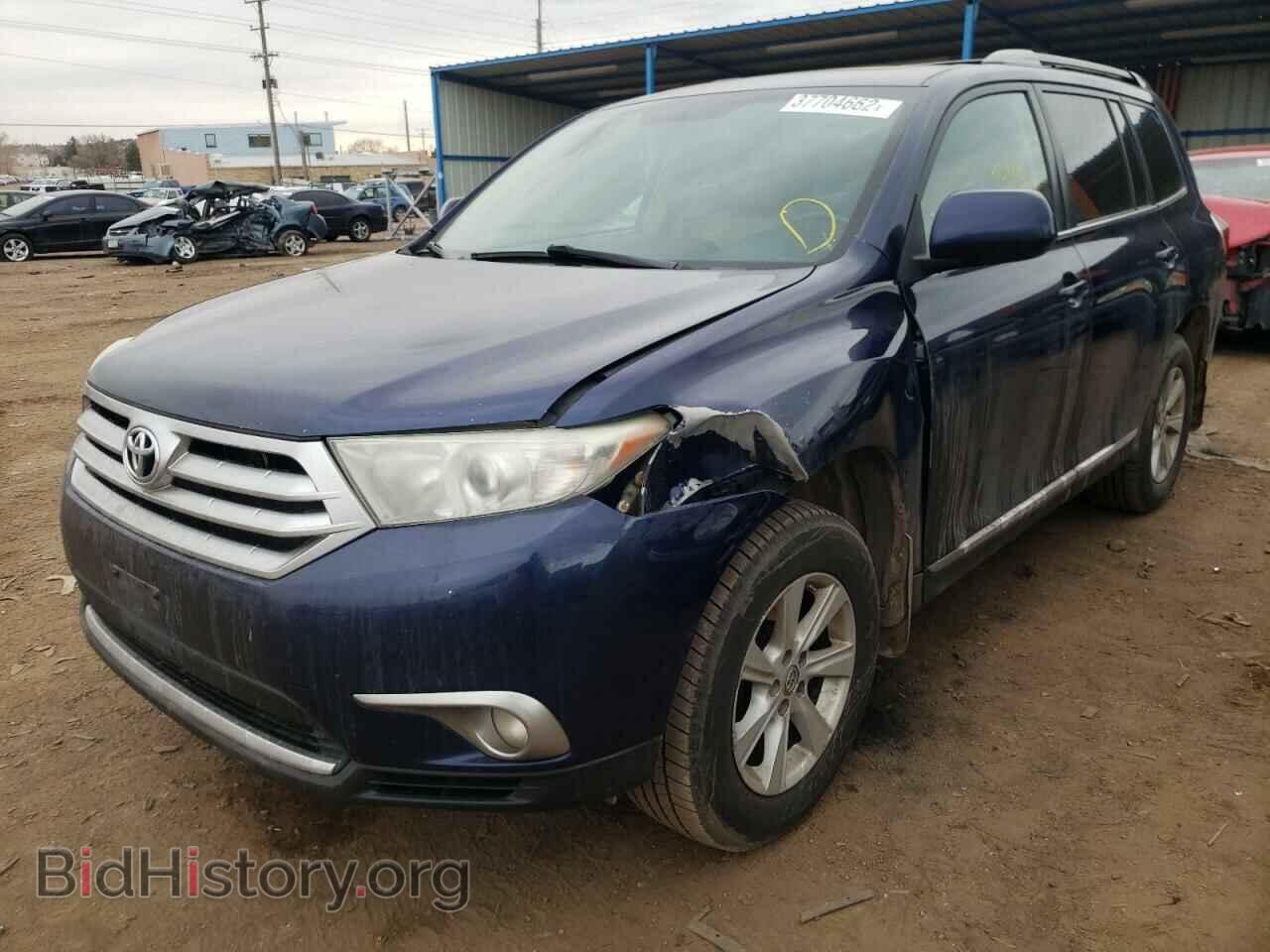 2012 TOYOTA HIGHLANDER - VIN: 5TDBK3EH5CS169161 - Фото 2
