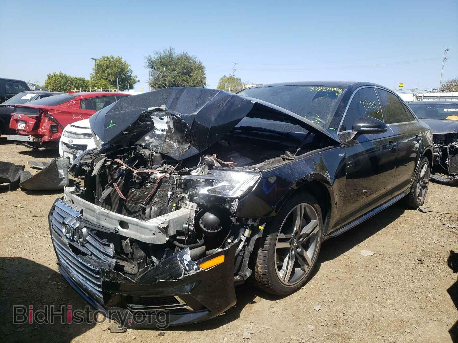 2017 AUDI A4 - VIN: WAUENAF47HN001584 - Фото 2