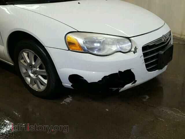 2004 CHRYSLER SEBRING - VIN: 1C3EL75R44N147724 - Фото 9