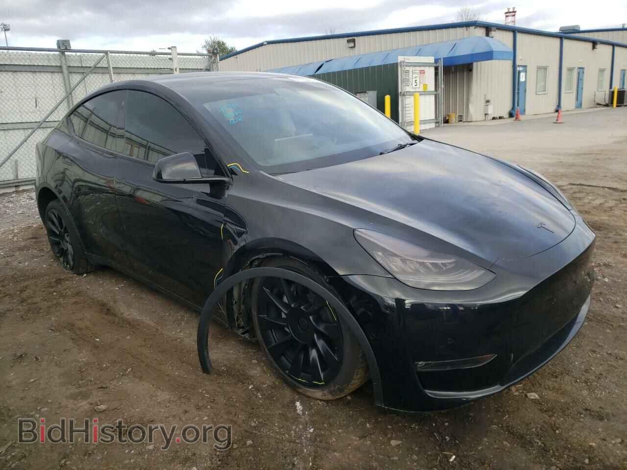 2022 TESLA MODEL Y - VIN: 7SAYGDEE5NF459403 - Фото 4