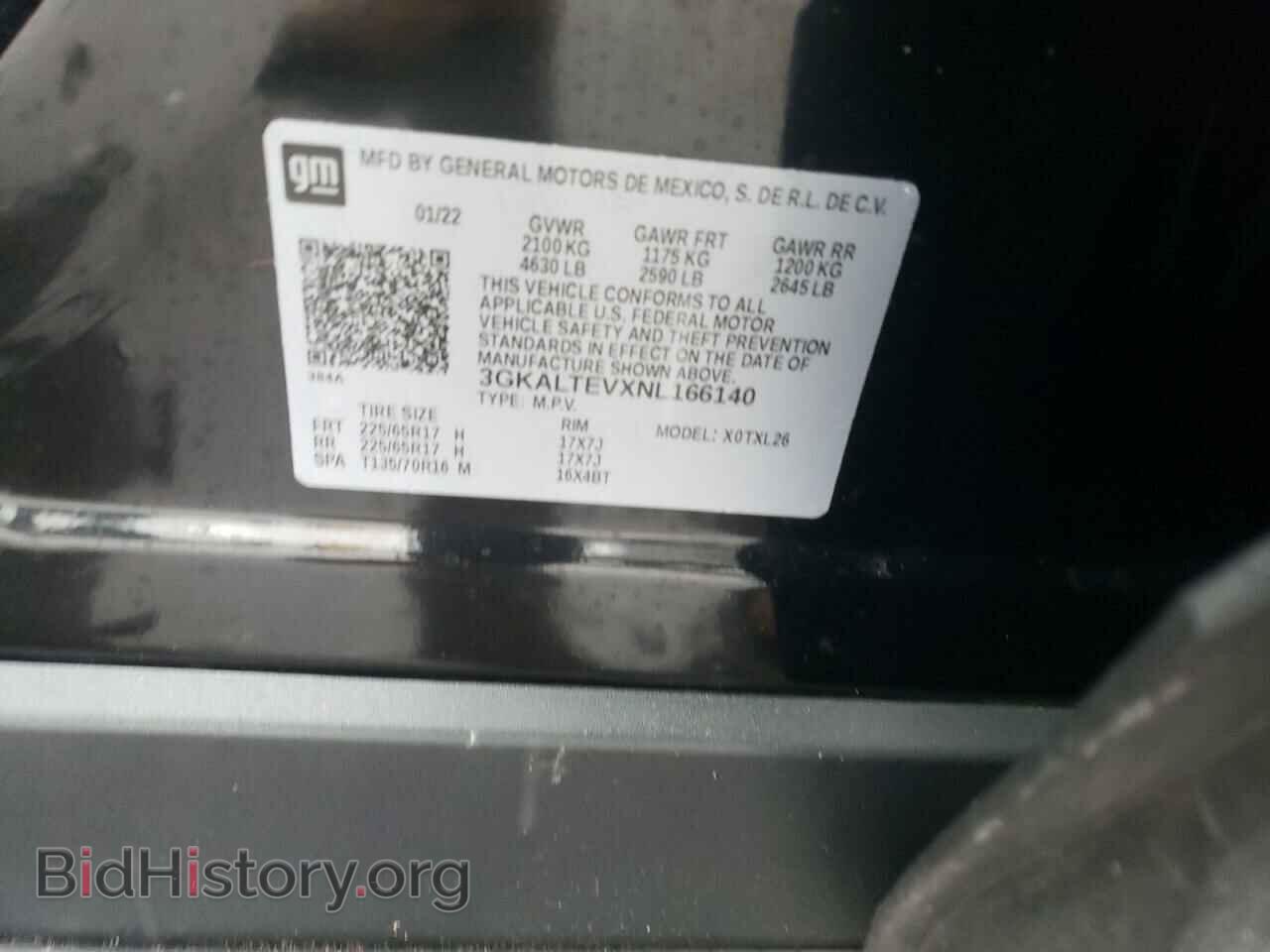 2022 GMC TERRAIN - VIN: 3GKALTEVXNL166140 - Фото 12