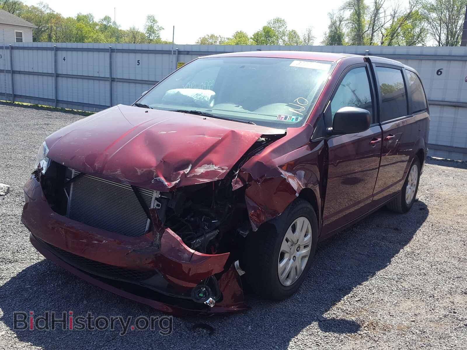 2018 DODGE CARAVAN - VIN: 2C4RDGBG5JR137876 - Фото 2