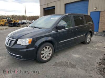 2016 Chrysler MINIVAN TOURING, черный — VIN 2C4RC1BG8GR286405, Copart