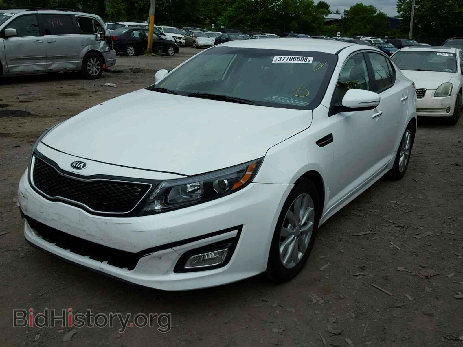 2015 KIA OPTIMA - VIN: 5XXGN4A73FG444435 - Фото 2