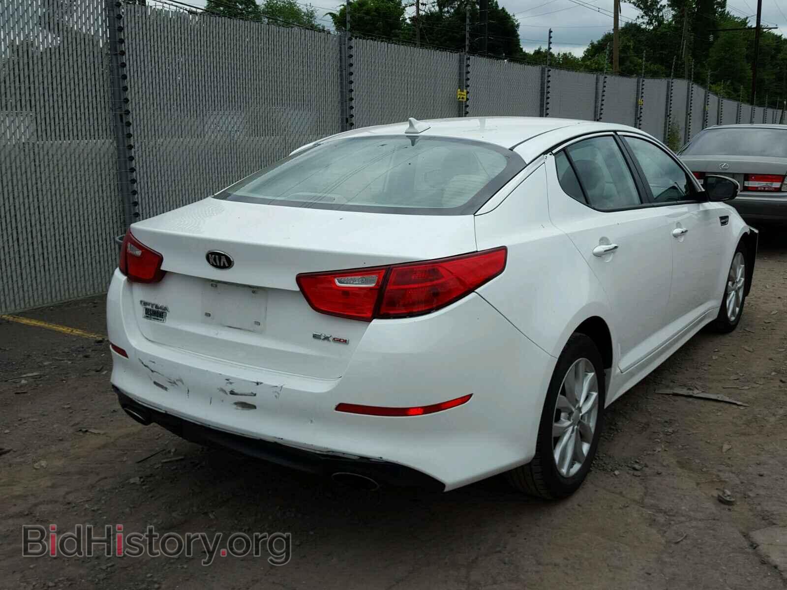2015 KIA OPTIMA - VIN: 5XXGN4A73FG444435 - Фото 4