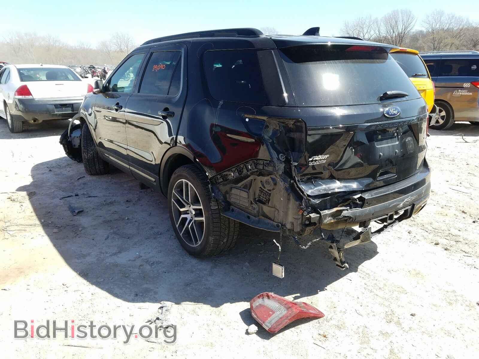 2017 FORD EXPLORER - VIN: 1FM5K8GTXHGA11469 - Фото 3
