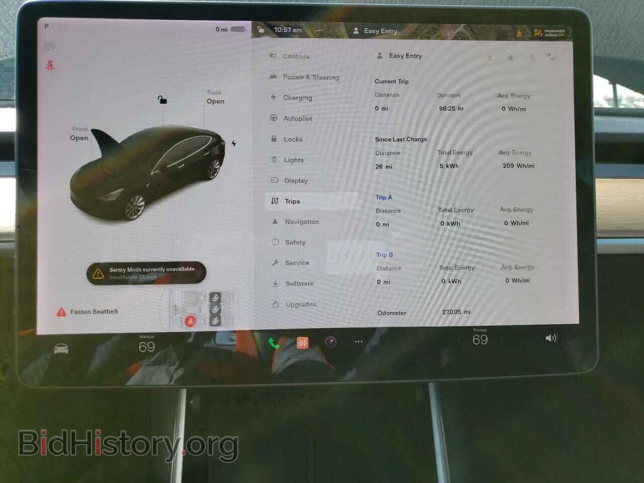 2019 TESLA MODEL 3 - VIN: 5YJ3E1EA1KF466515 - Фото 9