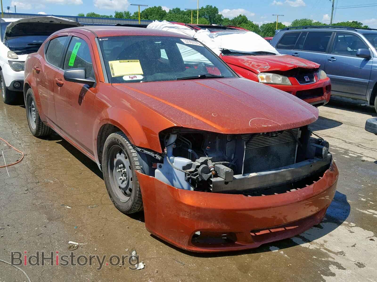Photo 1C3CDZAB9CN211747 - DODGE AVENGER 2012