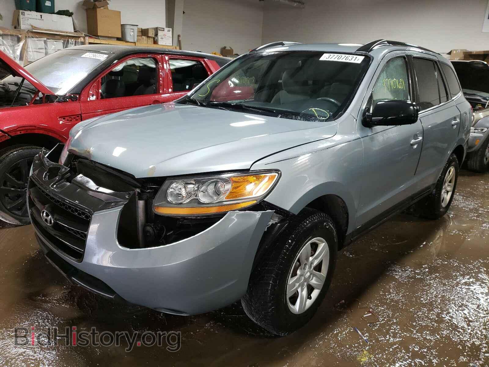 2009 HYUNDAI SANTA FE - VIN: 5NMSG13D99H318642 - Фото 2
