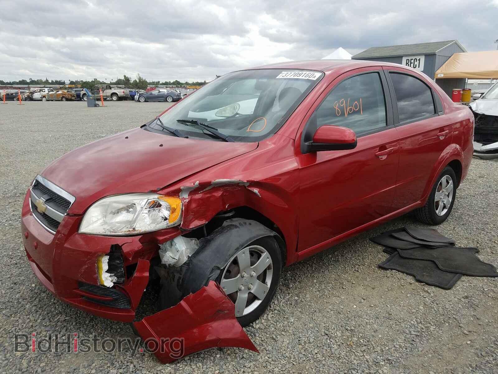 2010 CHEVROLET AVEO - VIN: KL1TD5DE3AB119274 - Фото 2