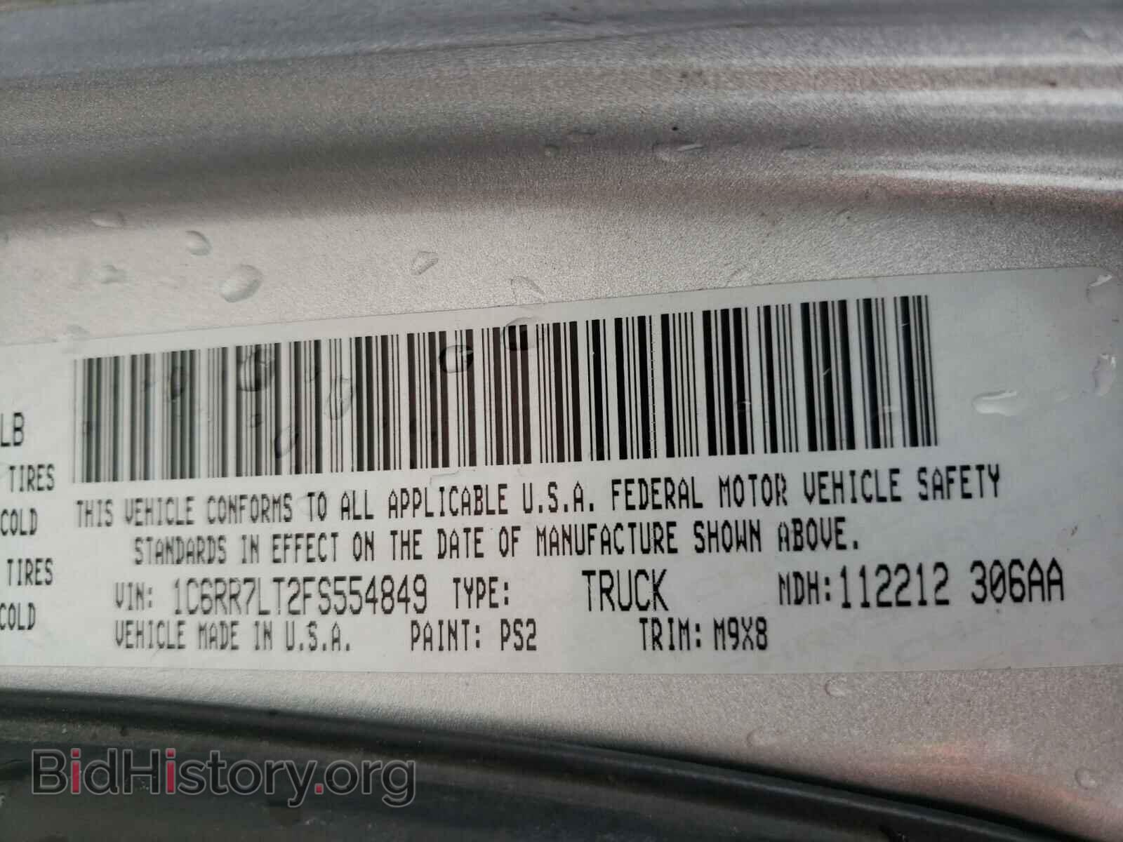 2015 RAM 1500 - VIN: 1C6RR7LT2FS554849 - Photo 10