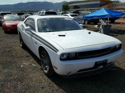 2013 Dodge CHALLENGER, white — VIN 2C3CDYBT9DH562881, Copart