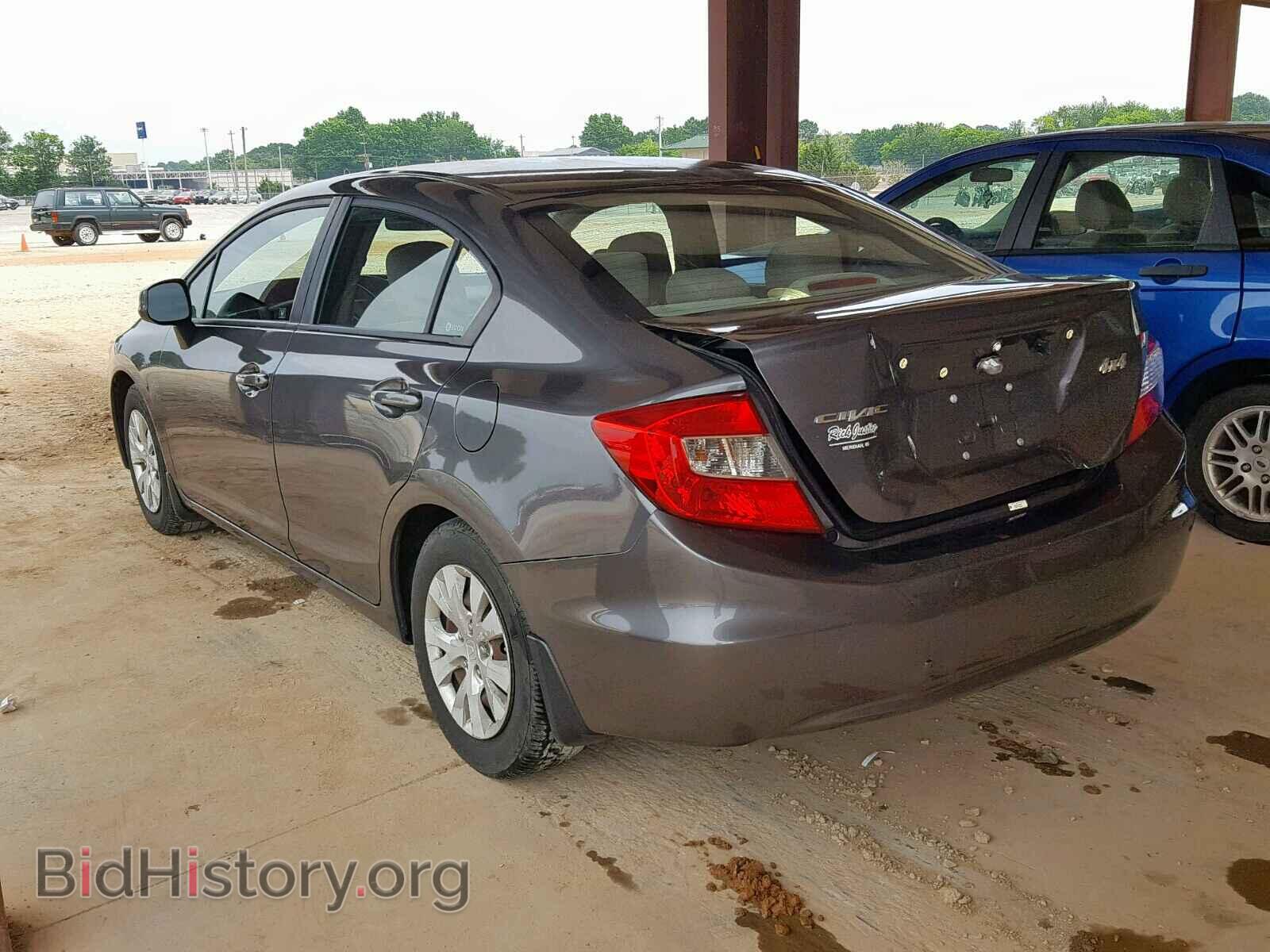 2012 HONDA CIVIC LX - VIN: 2HGFB2F50CH560685 - Фото 3