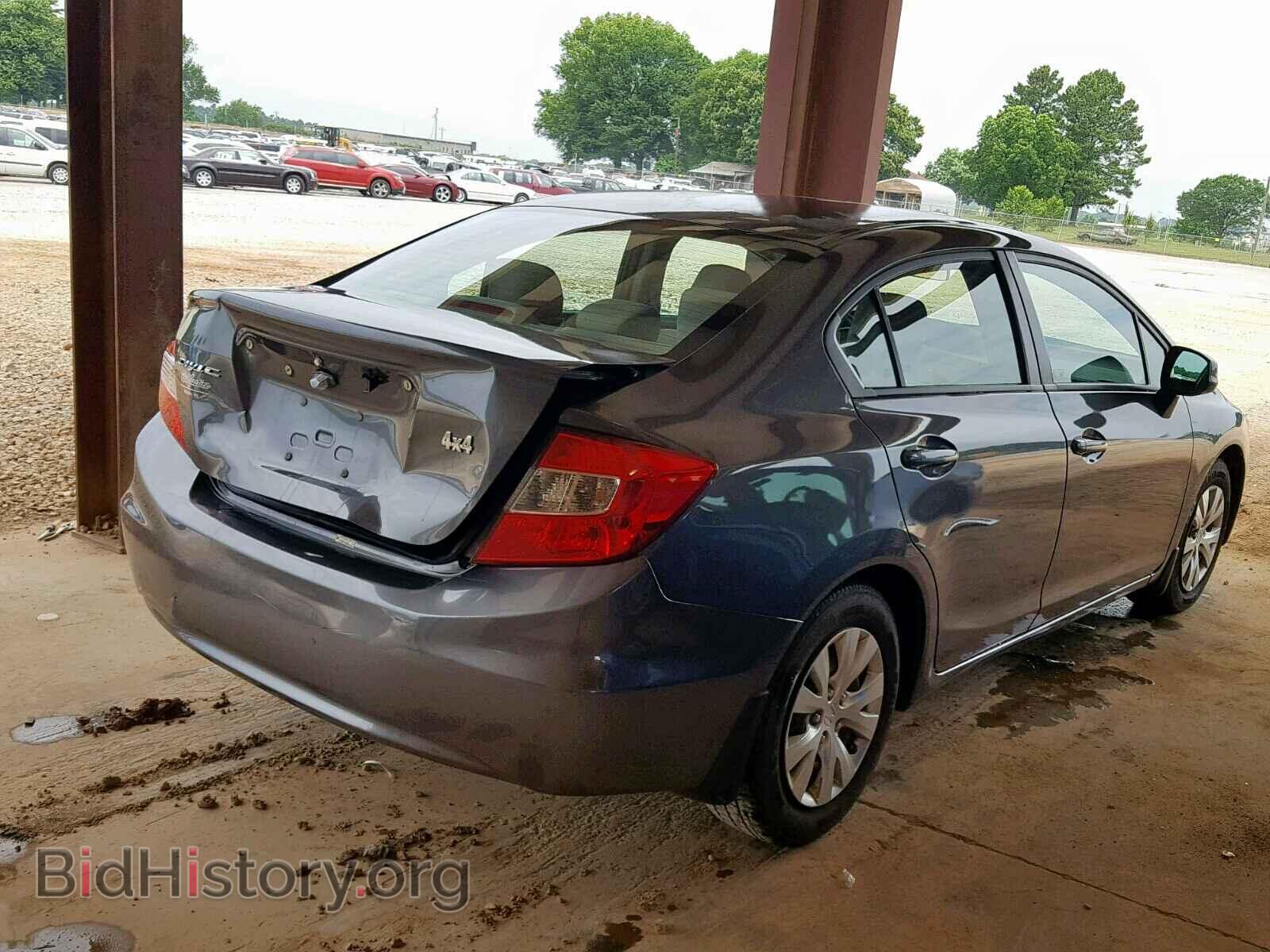 2012 HONDA CIVIC LX - VIN: 2HGFB2F50CH560685 - Фото 4