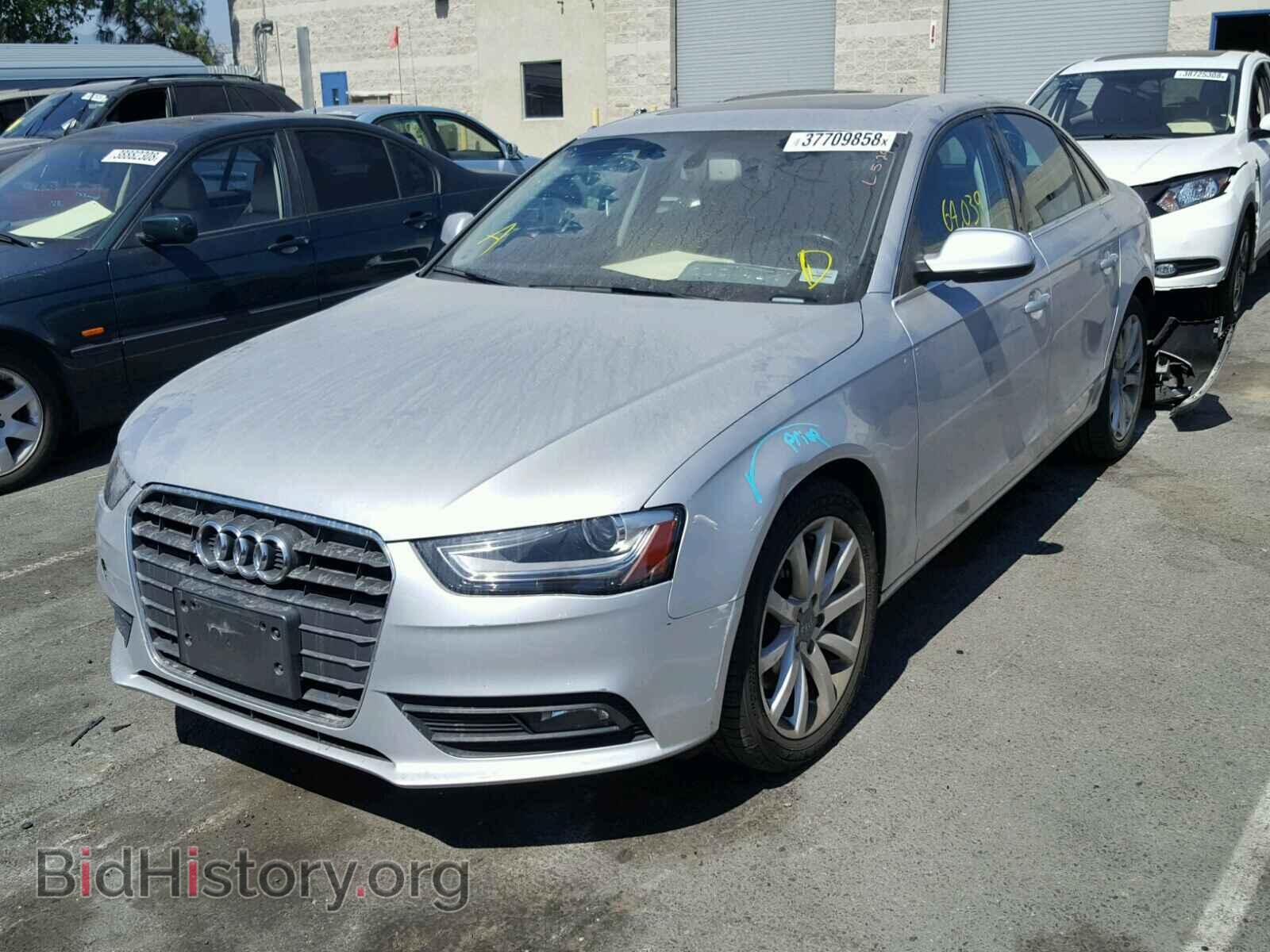 2013 AUDI A4 - VIN: WAUEFAFL2DN009235 - Фото 2