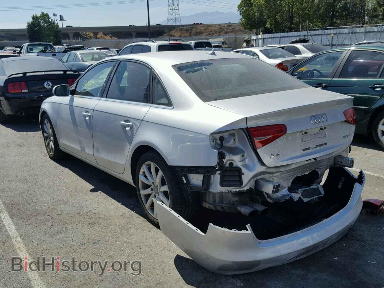 2013 AUDI A4 - VIN: WAUEFAFL2DN009235 - Фото 3