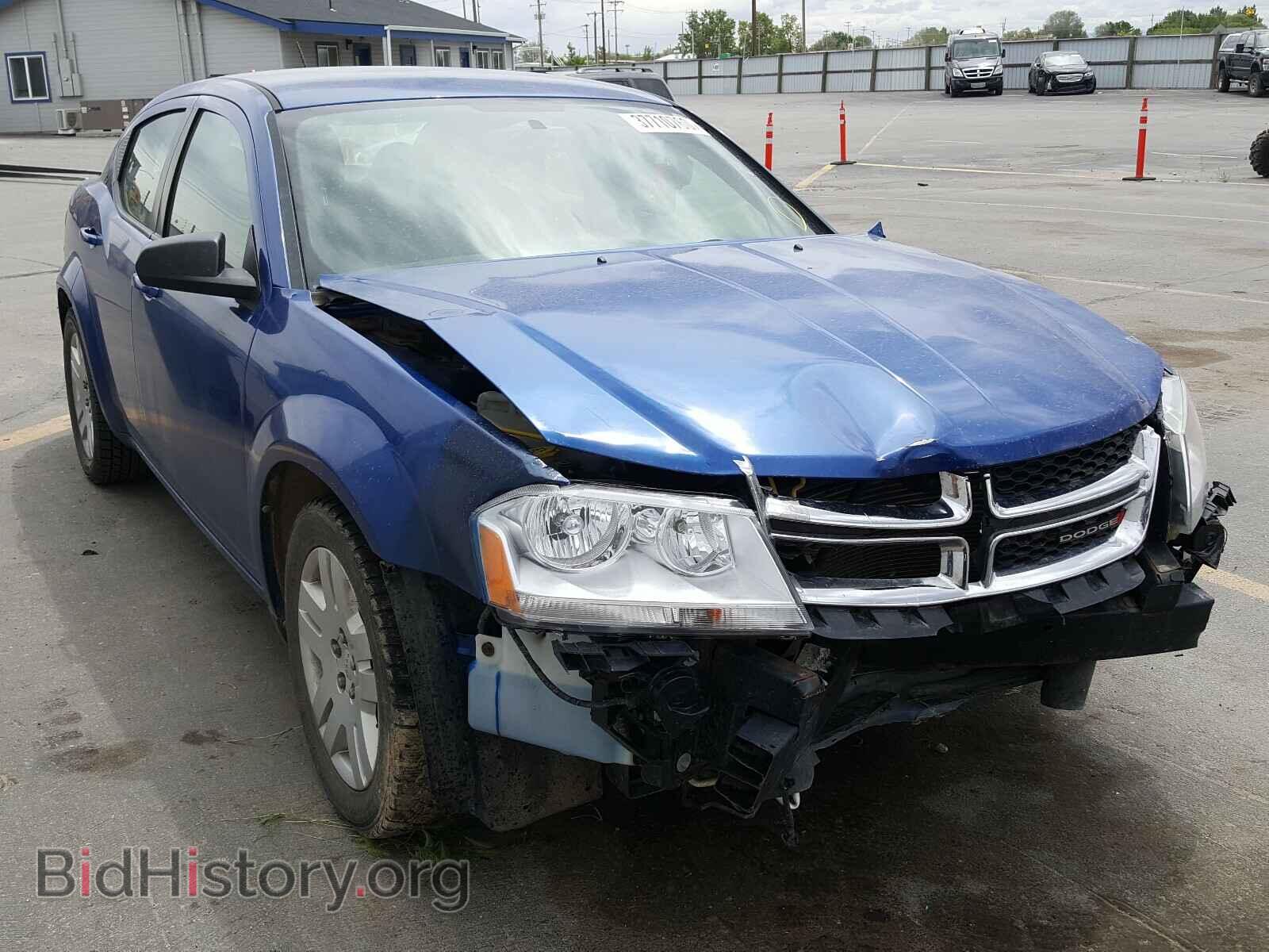 Photo 1C3CDZAB1DN755662 - DODGE AVENGER 2013