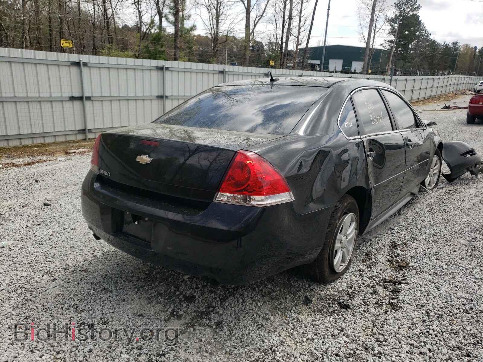 2012 CHEVROLET IMPALA - VIN: 2G1WF5E37C1151900 - Фото 4
