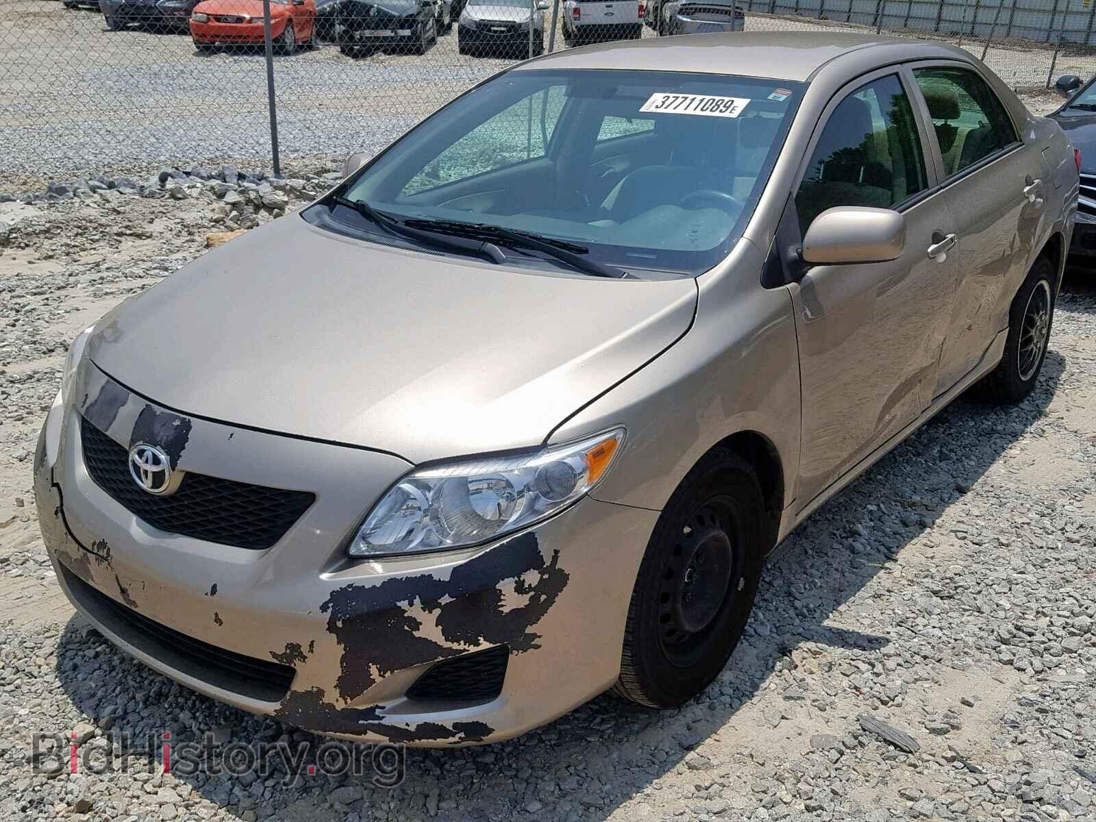 2010 TOYOTA COROLLA BA - VIN: 2T1BU4EE3AC313530 - Фото 2