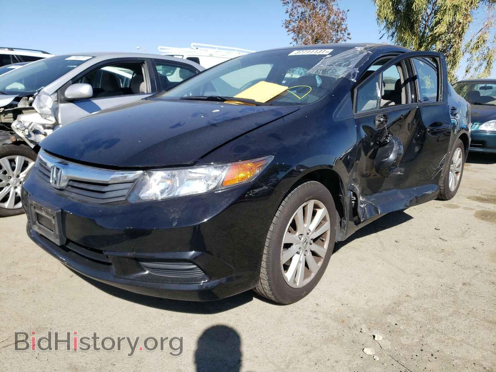 2012 HONDA CIVIC - VIN: 19XFB2F85CE330452 - Фото 2