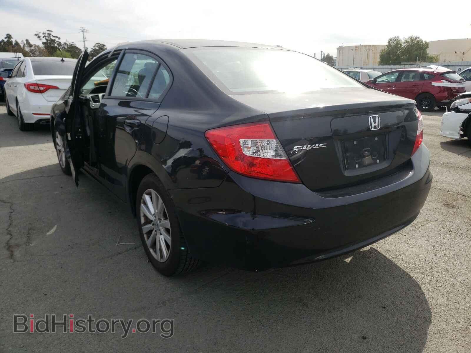 2012 HONDA CIVIC - VIN: 19XFB2F85CE330452 - Фото 3