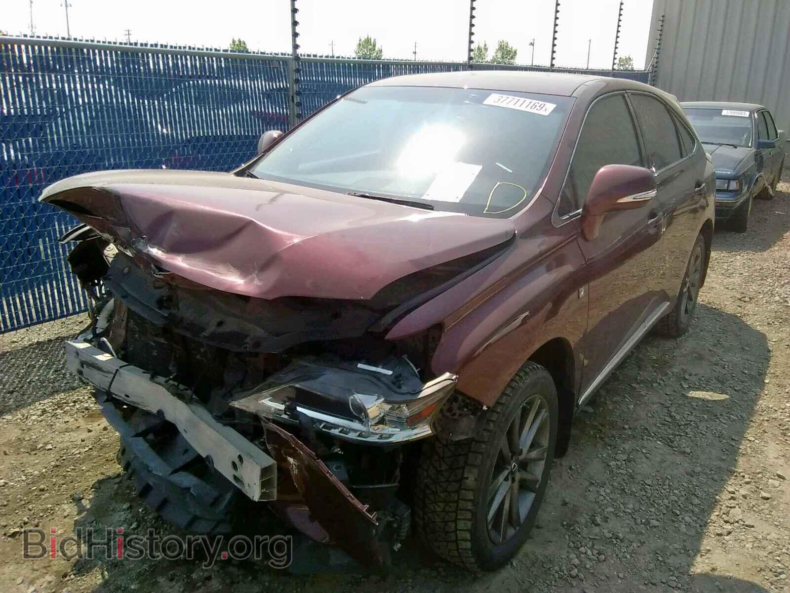 2013 LEXUS RX 350 - VIN: 2T2BK1BA2DC219208 - Фото 2