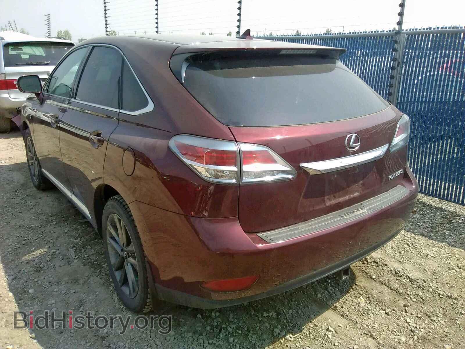 2013 LEXUS RX 350 - VIN: 2T2BK1BA2DC219208 - Фото 3