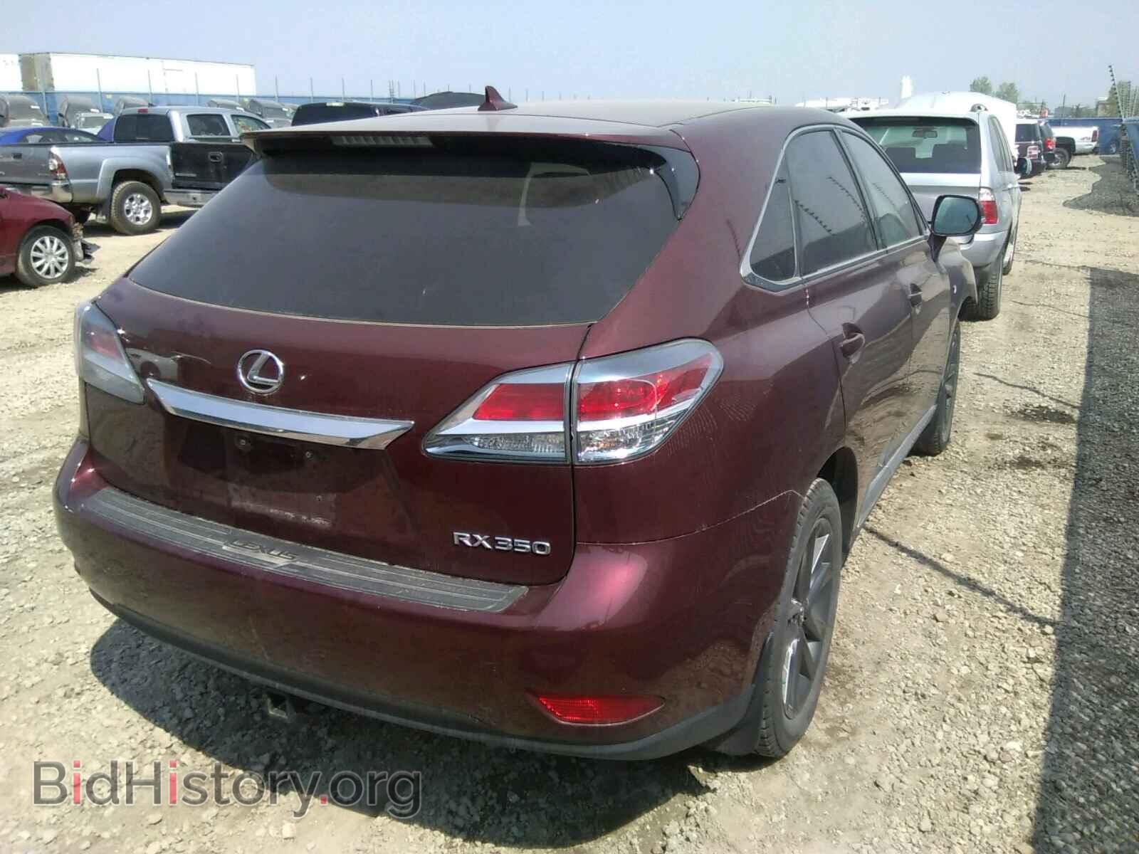 2013 LEXUS RX 350 - VIN: 2T2BK1BA2DC219208 - Фото 4