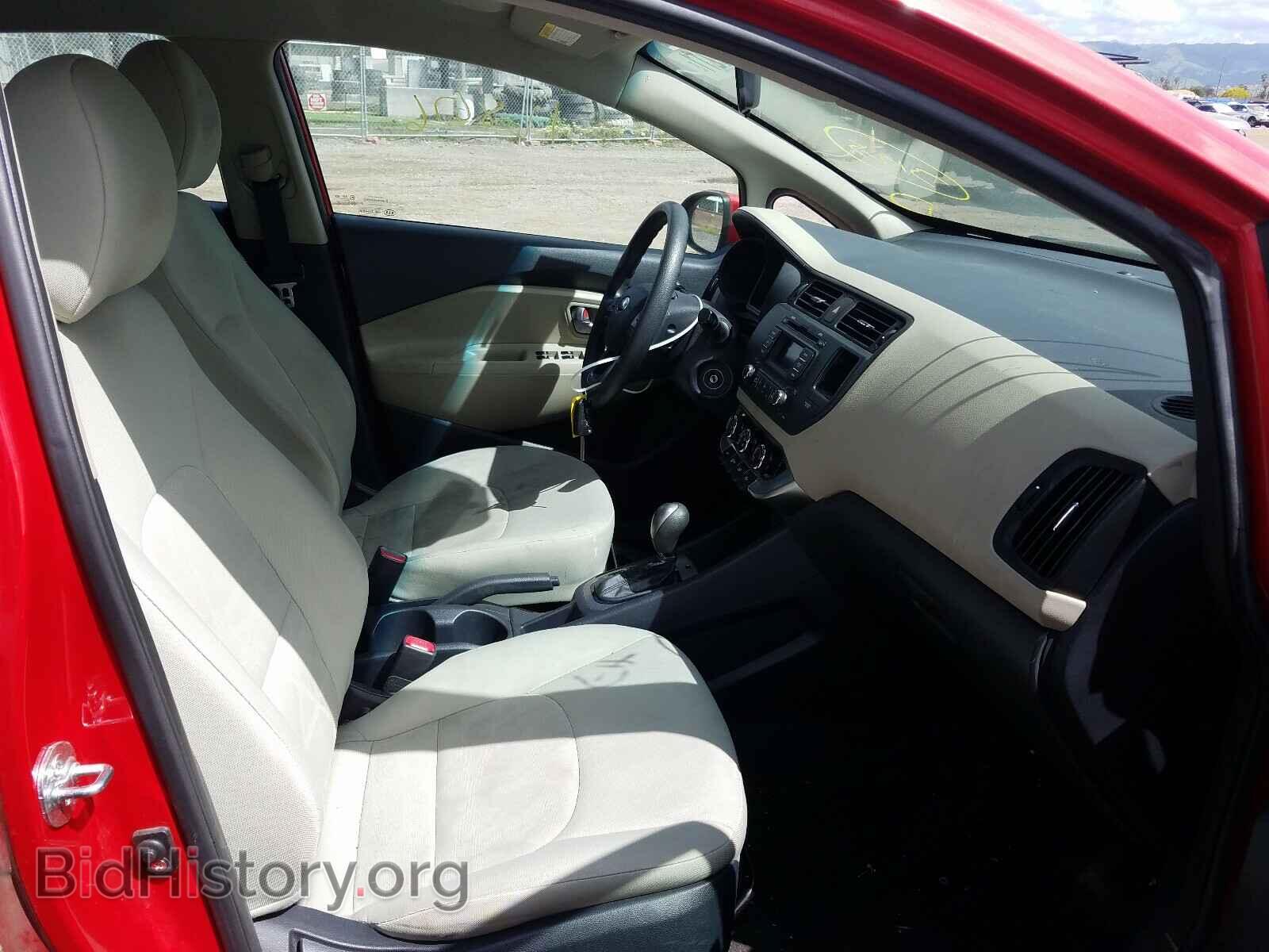 2013 KIA RIO - VIN: KNADM4A34D6135407 - Фото 5