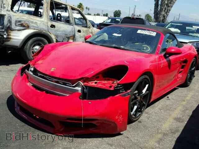 2017 PORSCHE BOXSTER - VIN: WP0CB2A85HS241107 - Фото 2