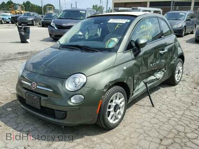 2013 FIAT 500 - VIN: 3C3CFFDR2DT739228 - Фото 2