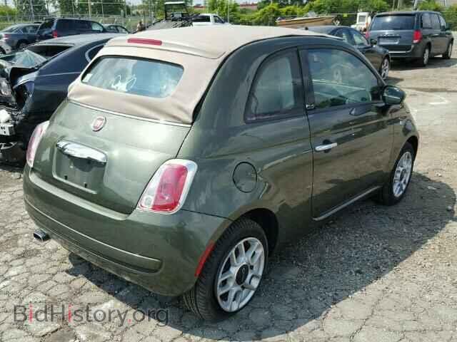 2013 FIAT 500 - VIN: 3C3CFFDR2DT739228 - Фото 4