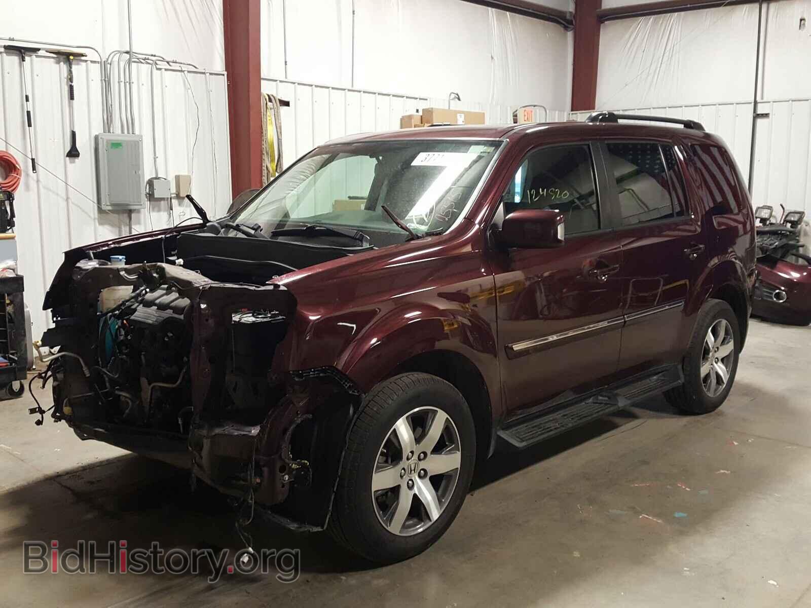2014 HONDA PILOT - VIN: 5FNYF4H9XEB039845 - Фото 2