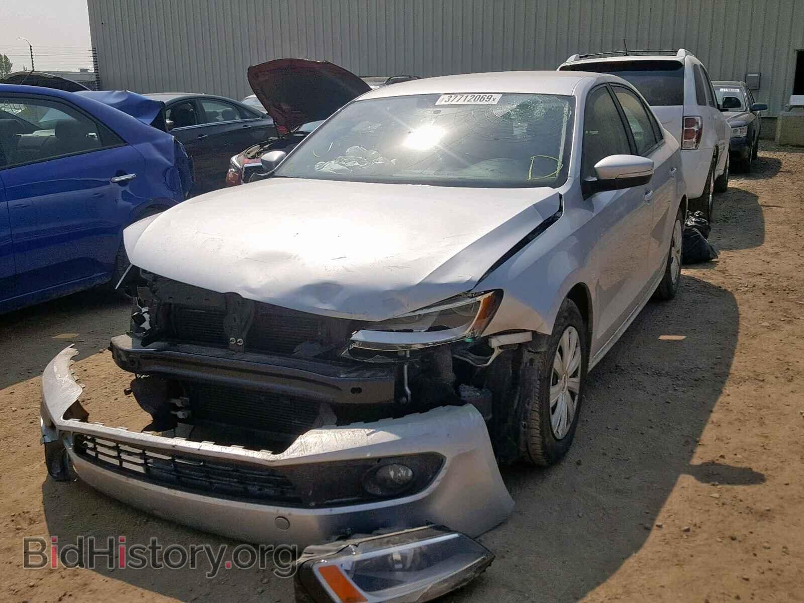 2014 VOLKSWAGEN JETTA - VIN: 3VW2K7AJ7EM249304 - Фото 2