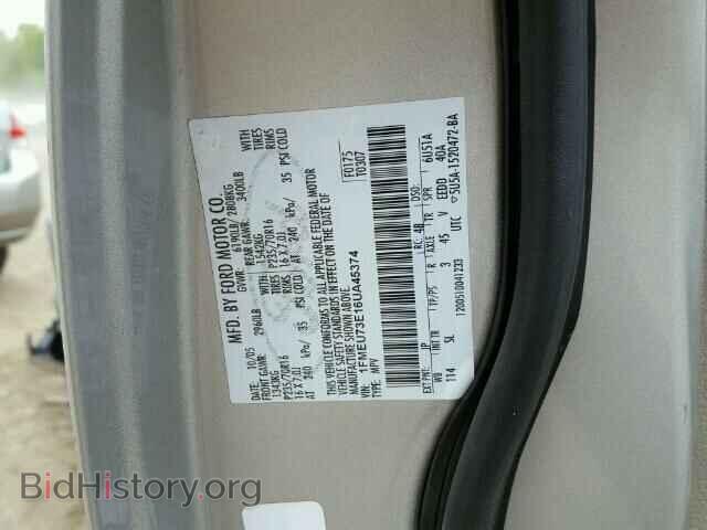 2006 FORD EXPLORER - VIN: 1FMEU73E16UA45374 - Photo 10