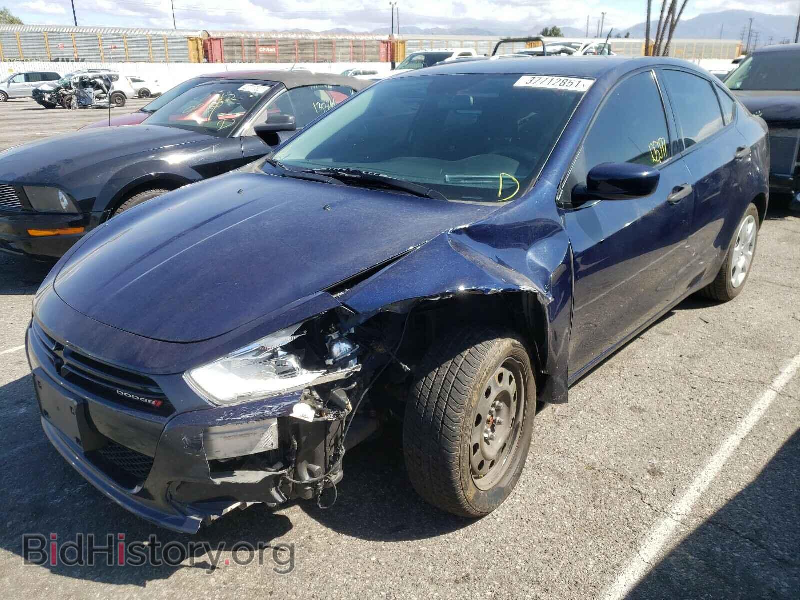 2013 DODGE DART - VIN: 1C3CDFAA8DD200090 - Фото 2