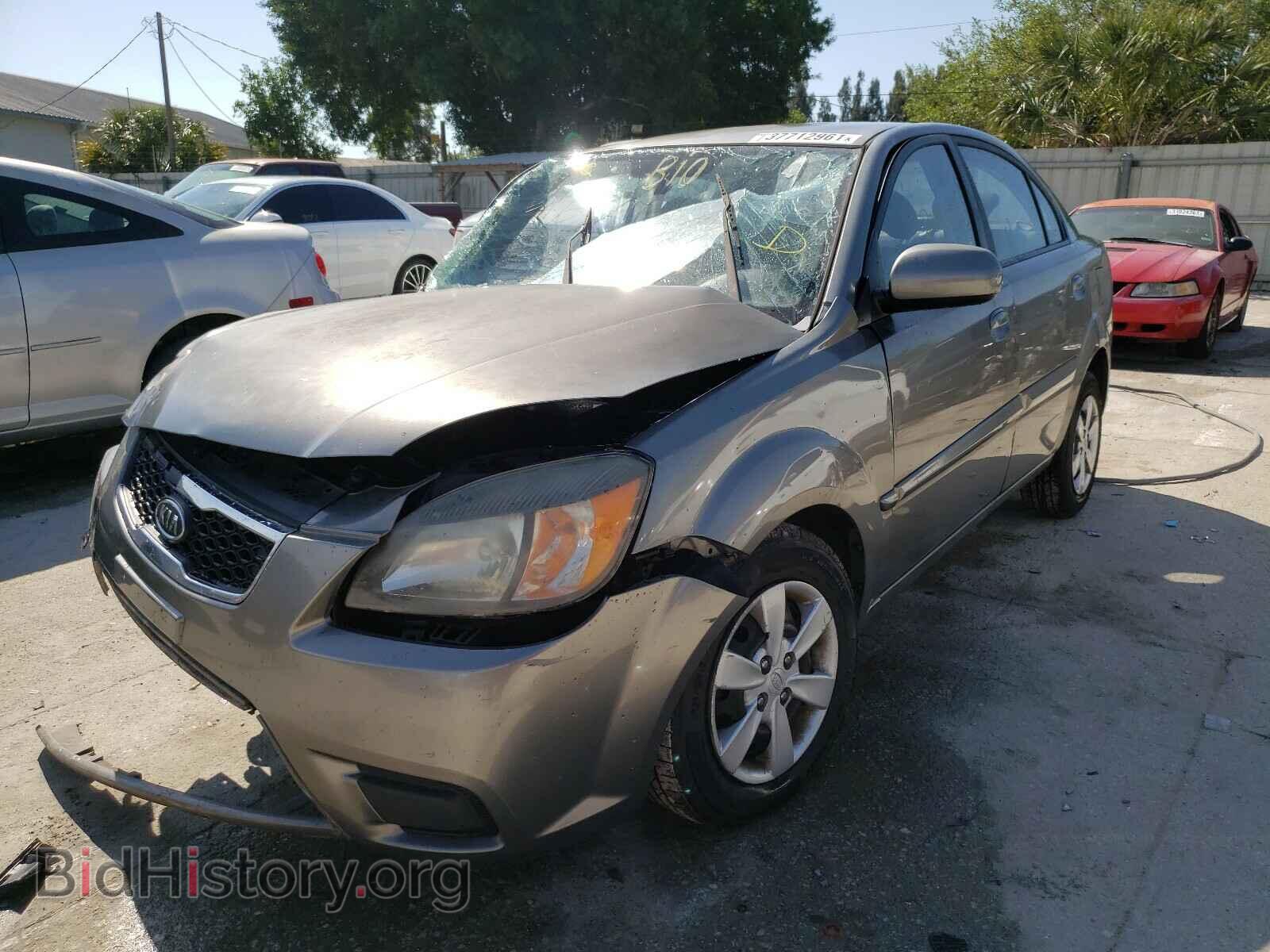 2011 KIA RIO - VIN: KNADH4A39B6730223 - Фото 2