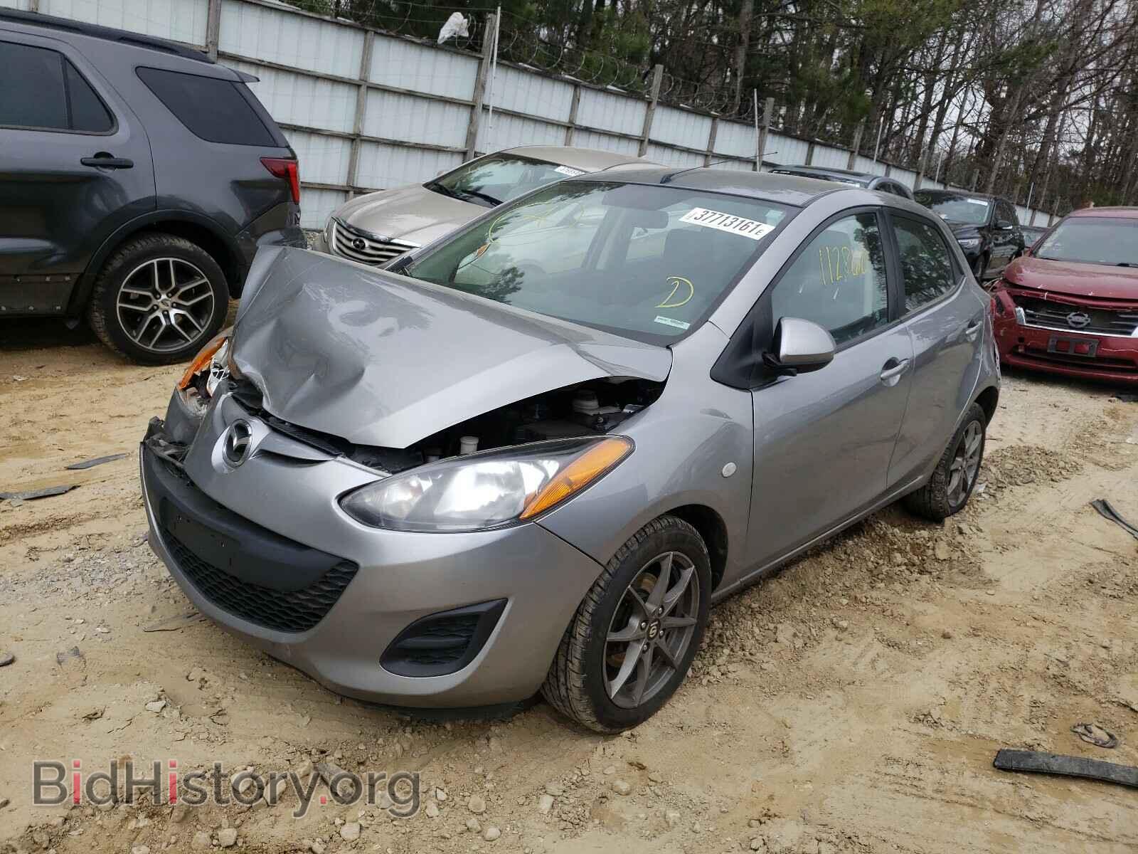 2014 MAZDA 2 - VIN: JM1DE1KZ5E0183567 - Фото 2